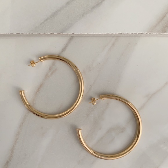 11thstreet Jewelry - Varick Hoops | 18k Gold Filled